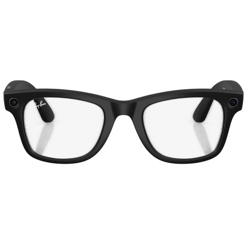 Умные очки Ray-Ban Meta* Wayfarer Gen 2 Matte Black, Фотохромные линзы Clear to Grey Transitions (RW4012), размер L